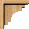 Ekena Millwork Mediterranean Rough Sawn Corbel w/Backplate, Western Red Cedar, 6"W x 8"D x 8"H COR06X08X08MED01RWR - alternate 4